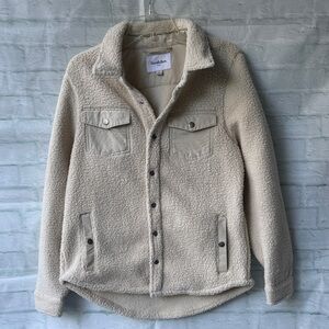 Goodfellow & Co Off-White Sherpa Jacket